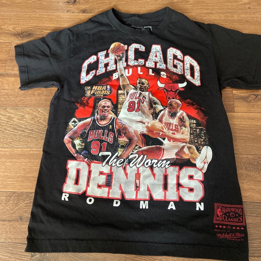 Mitchell & Ness Dennis Rodman Chicago Bulls Tee
